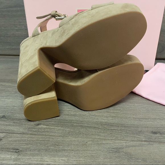Kate Spade | Grace Platform Sandals Roasted Almond - Picture 10 of 12
